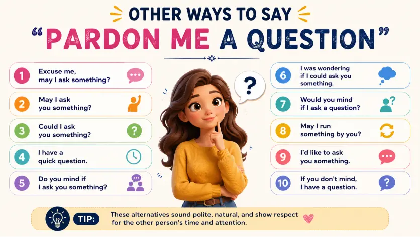 Other Ways to Say Pardon