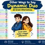 other ways to say dynamic duo